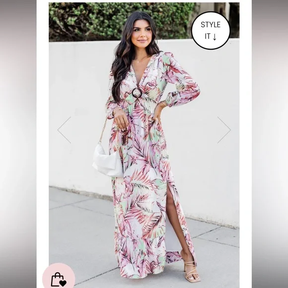 pink lily maxi dress Boutique Maxi Dresses For Women